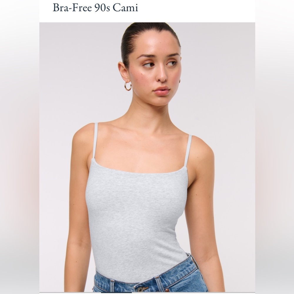 NWOT Abercrombie & Fitch bra-free 90s Cami